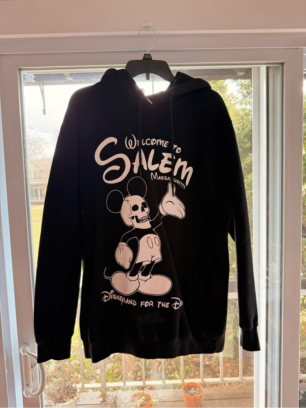 Welcome to Salem Black Graphic Hoodie
